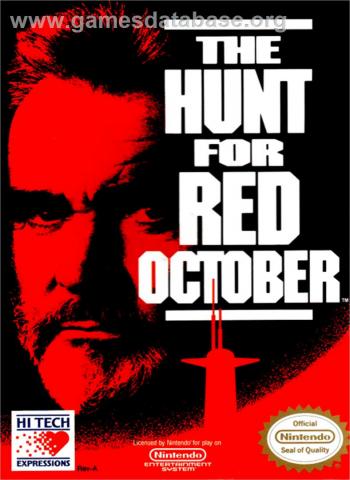Cover Hunt for Red October, The for NES